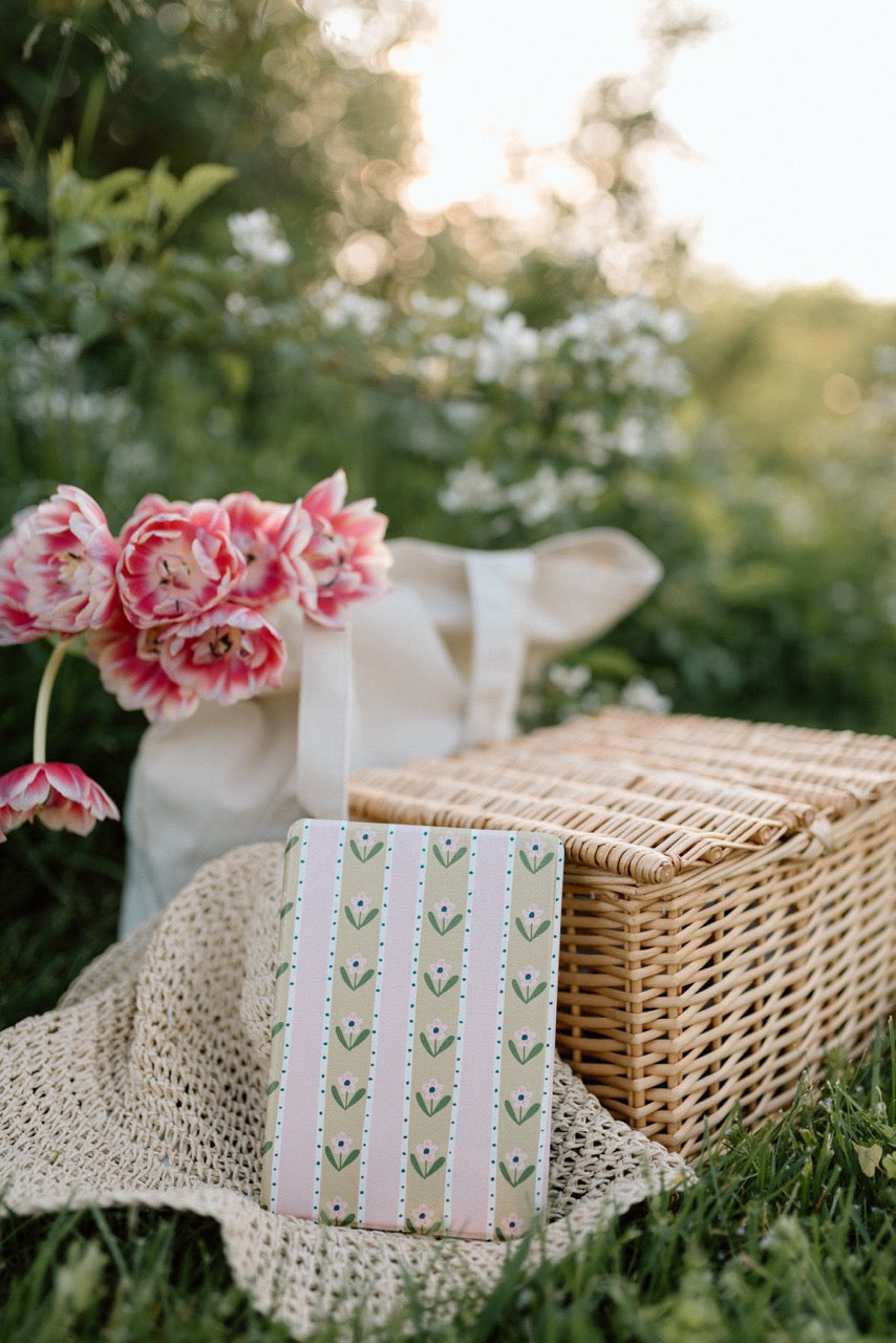 Petals & Stripes - Kindle Case