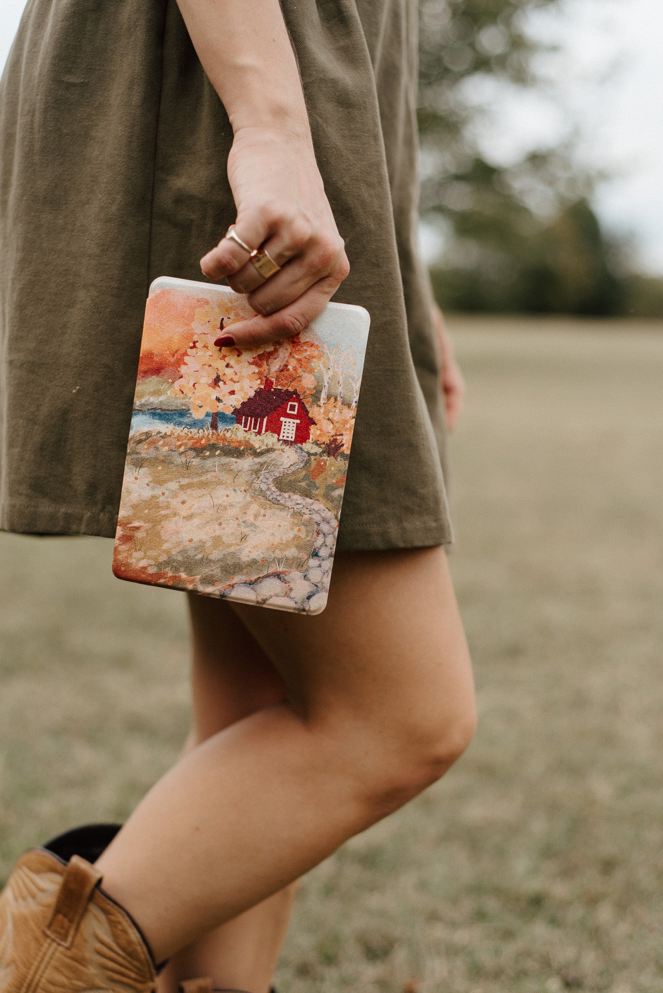 The Little Red Cabin - Kindle Case