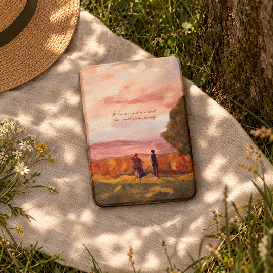 Girl in a Book - Kindle Case