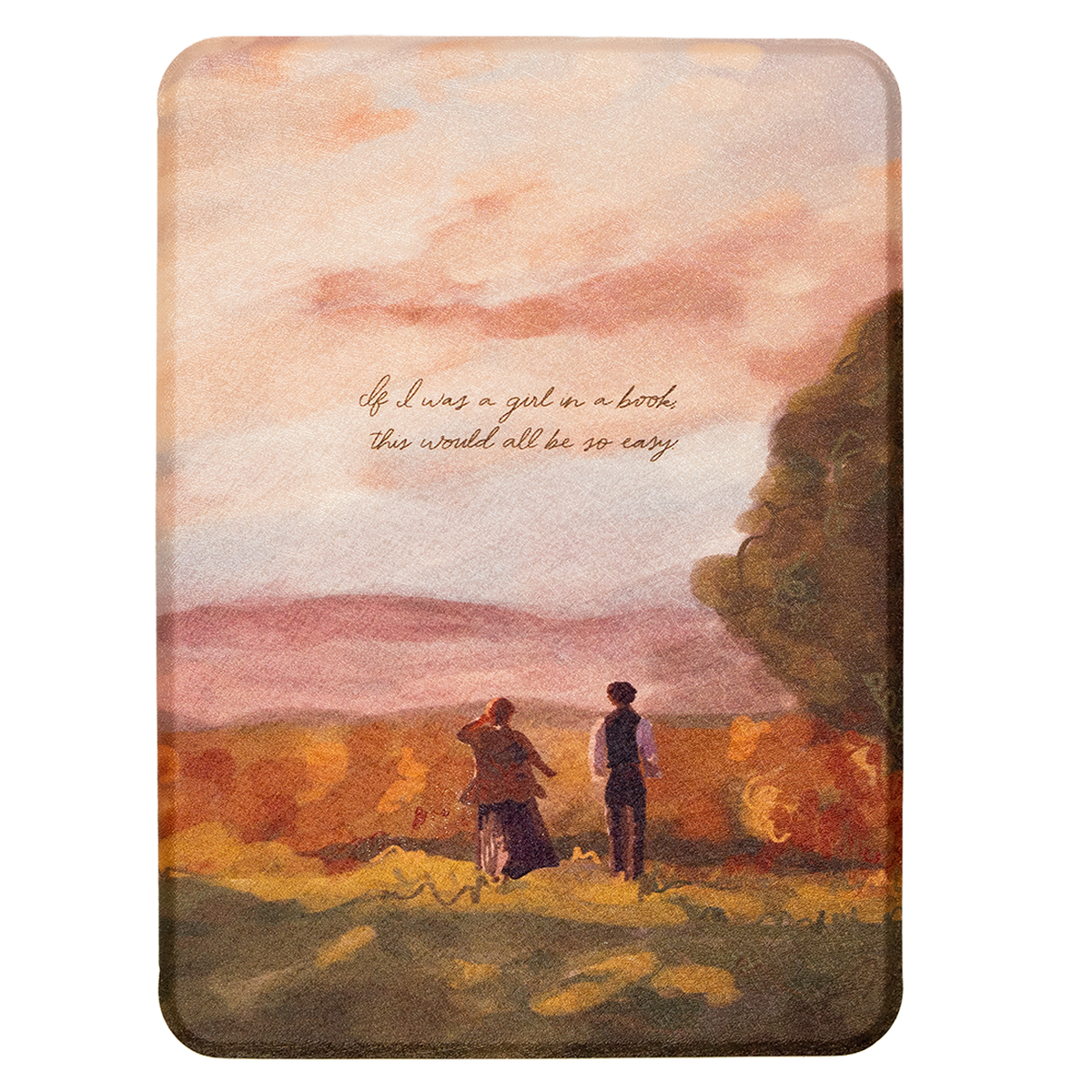 Girl in a Book - Kindle Case